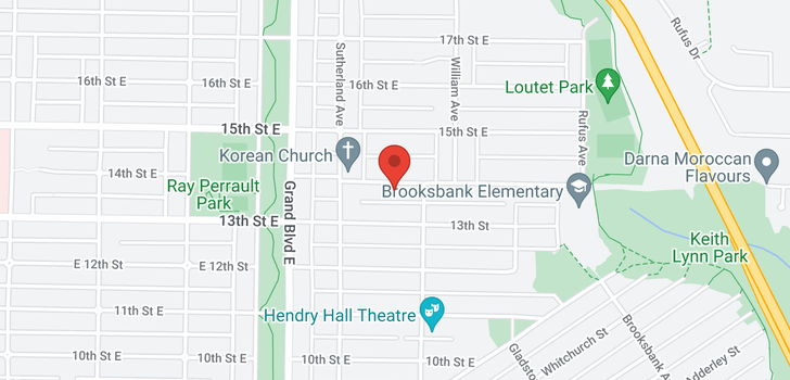 map of 767 E 14TH STREET